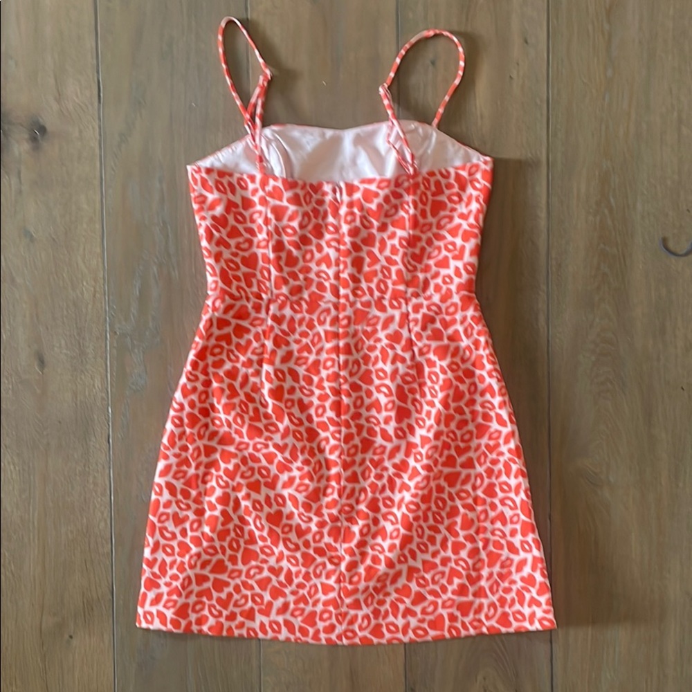 French Connection Orange Patterned Mini Dress-Siz… - image 8